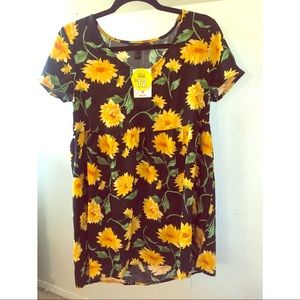 Sunflower mini dress!